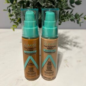 BUNDLE ✨ Almay Clear Complexion Foundation in Caramel AND true beige.